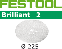 Шлифовальные круги Festool Brilliant 2 STF D225/8 P180 BR2/25 495067