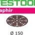 Шлифовальные круги Festool Saphir STF-D150/48 P80 SA/25 575197