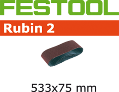 Шлифлента Festool Rubin 2 L533X 75-P60 RU2/10 499156