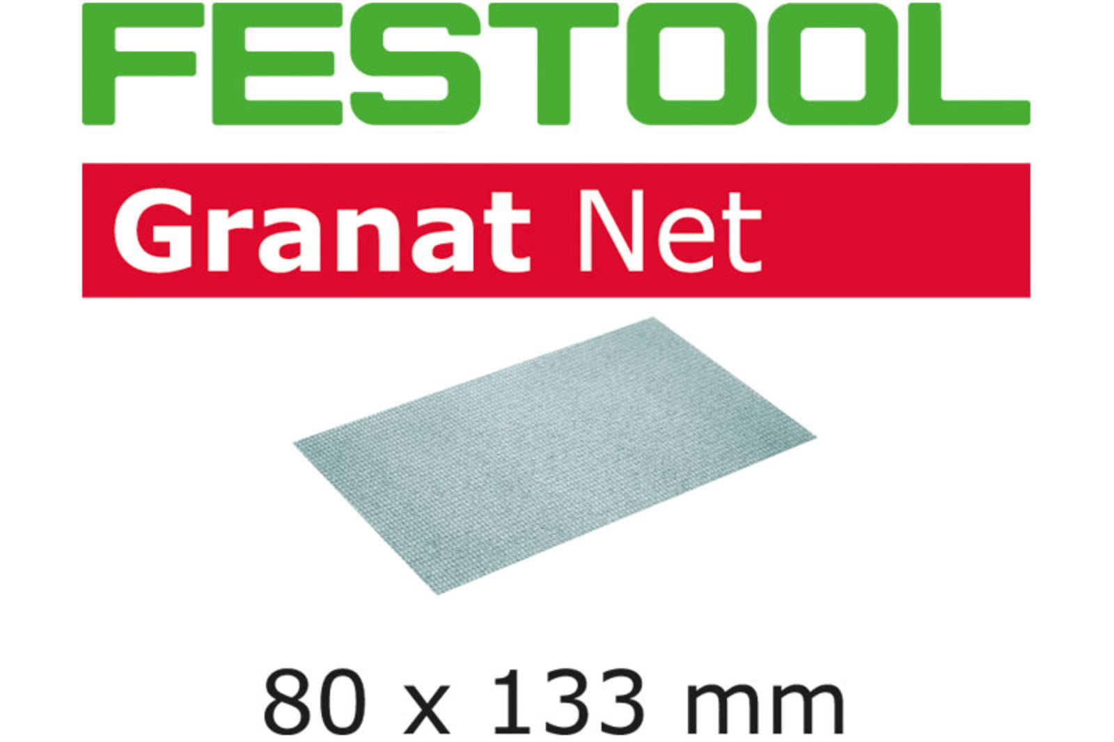 Шлифовальный материал на сетчатой основе Festool Granat Net 80х133