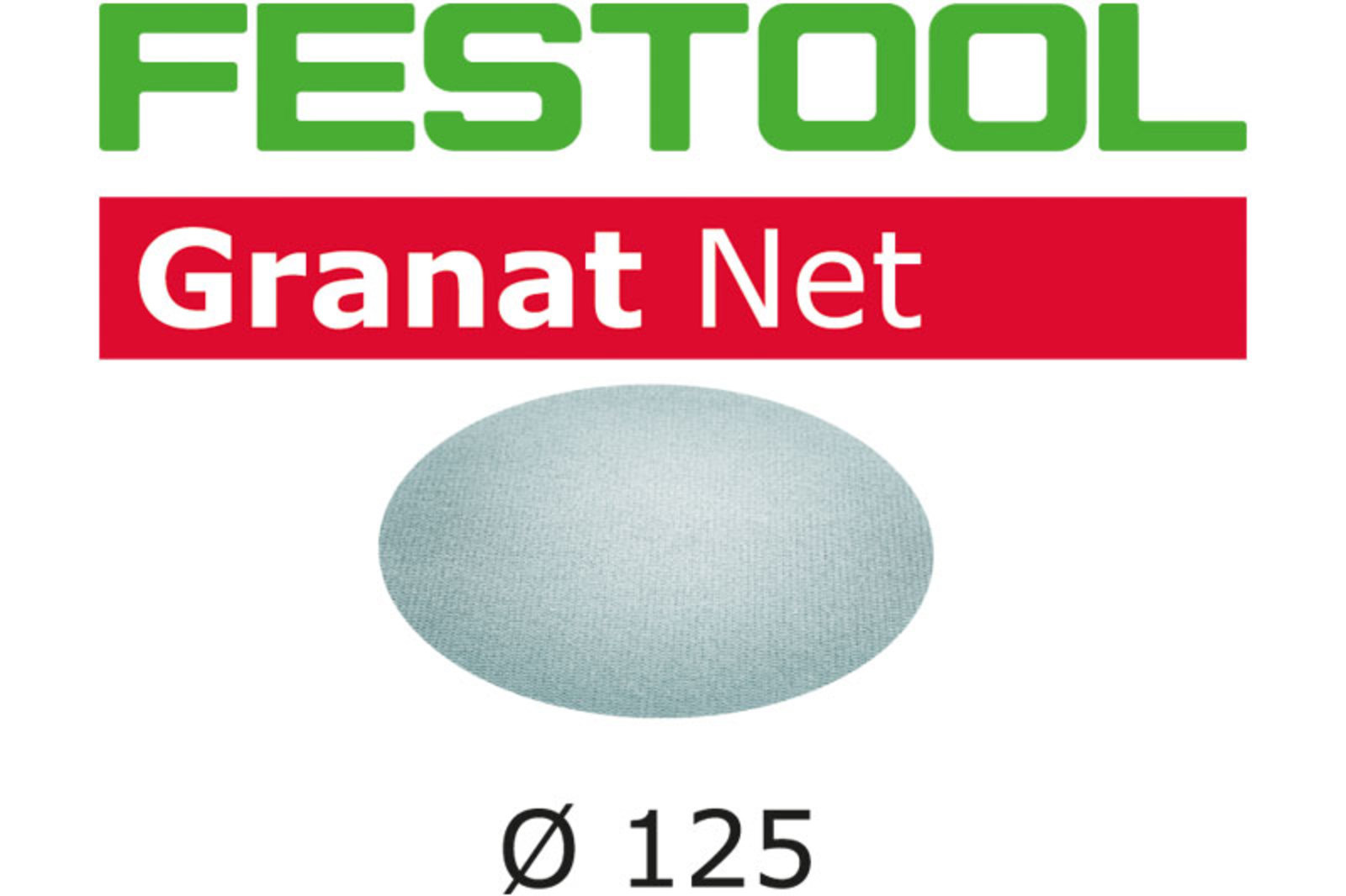 Шлифовальный материал на сетчатой основе Festool Granat Net D125