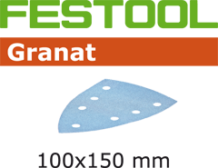 Шлифовальные листы Festool Granat STF DELTA/7 P120 GR/100 497138