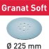 Шлифовальные круги Festool STF D225 P320 GR S/25 Granat Soft 204227