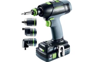 Аккумуляторная дрель-шуруповёрт Festool T 18+3 HPC 4,0 I-Set (577609)