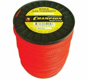 Корд триммерный Square Twist (3.0 мм; 300 м; витой квадрат) CHAMPION (C7019)