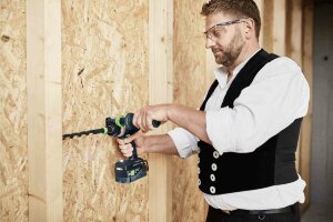 Аккумуляторная ударная Festool дрель-шуруповёрт  QUADRIVE TPC 18/4 I-Basic-Set (577625)