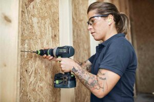 Аккумуляторная ударная Festool дрель-шуруповёрт  QUADRIVE TPC 18/4 I-Basic-Set (577625)