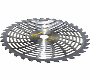 Нож с зубцами из твердого сплава Super Light (255х25,4 мм) Champion (C5205)