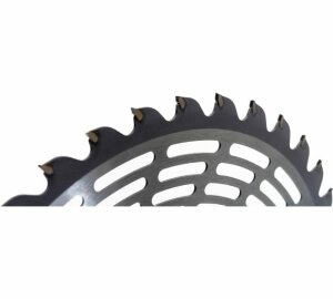 Нож с зубцами из твердого сплава Super Light (255х25,4 мм) Champion (C5205)