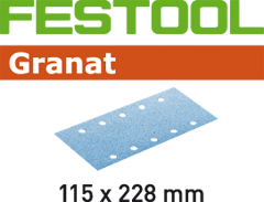 Шлифовальные листы Festool Granat STF 115X228 P60 GR/50 498945