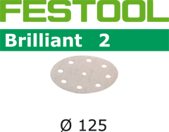 Шлифовальные круги Festool Brilliant 2 STF D125/8 P60 BR2/50 492944