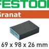 Губка шлифовальная Festool Granat 69x98x26 P36 GR/6 201080