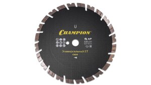 Диск алмазный универсальный ST Fast Gripper (300х25,4х14 мм) Champion (C1619)  