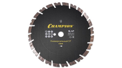 Диск алмазный универсальный ST Fast Gripper (300х25,4х14 мм) Champion (C1619)  