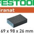 Губка шлифовальная Festool Granat 69x98x26 P220 GR/6 201083