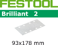 Шлифовальные листы Festool Brilliant 2 STF 93x178/8 P80 BR2/50