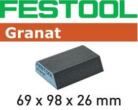 Губка шлифовальная Festool Granat 69x98x26 P120 CO GR/6 201084
