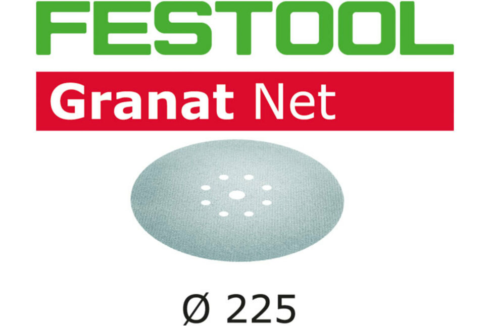 Шлифовальный материал на сетчатой основе Festool STF D225 P400 GR NET/25 201885
