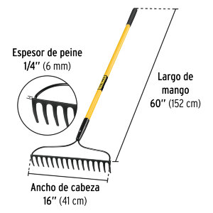 Грабли кованые Truper (17885)