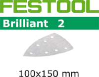 Шлифовальные листы Festool Brilliant 2 STF DELTA/7 P120 BR2/10 492806