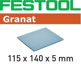 Губка шлифовальная Festool Granat 115x140x5 EF P500 GR/20 201099