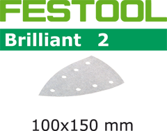 Шлифовальные листы Festool Brilliant 2 STF DELTA/7 P80 BR2/10 492805