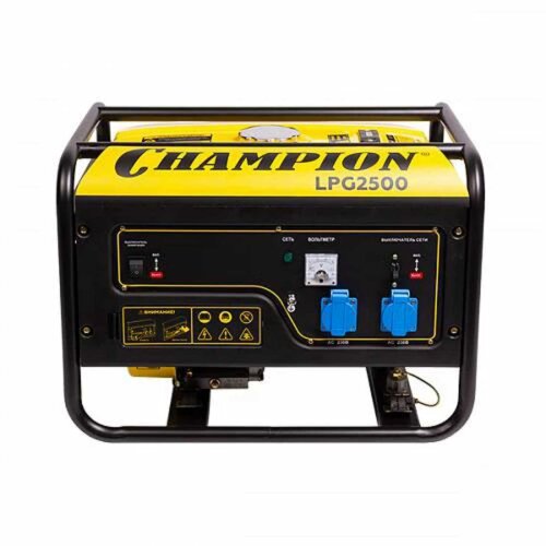 Бензиново-газовый генератор Champion LPG2500