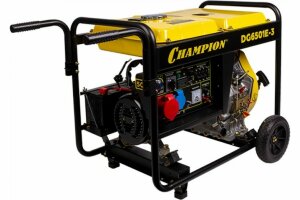 Дизельный генератор Champion DG6501E-3