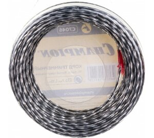 Корд триммерный Tri-twist (2.7 мм; 15 м; витой треугольник) CHAMPION (C7046)