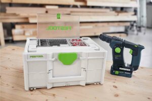 Набор свёрел в кассете Festool BKS SYS3 D5-12 SDS (577398) 1