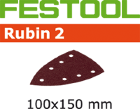 Шлифовальные листы Festool Rubin 2 STF DELTA/7 P180 RU2/10 499147