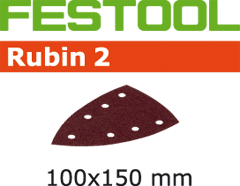 Шлифовальные листы Festool Rubin 2 STF DELTA/7 P180 RU2/10 499147