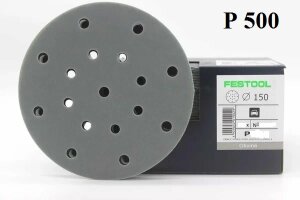 Шлифовальные круги Festool Olivine  P500, компл. из 100 шт. STF D150/16 P500 OL/100  