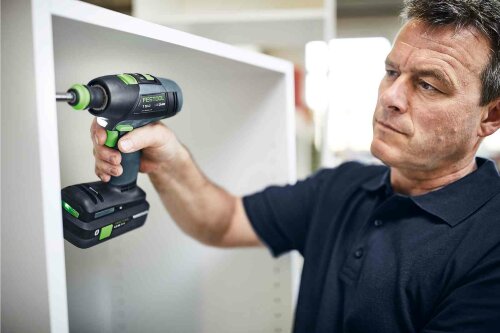 Аккумуляторная дрель-шуруповёрт Festool T 18+3 HPC 4,0 I-Plus (комплект с 1 акб)