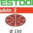 Шлифовальные круги Festool Rubin 2 STF D150/48 P100 RU2/10 575181