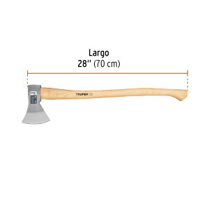 Топор Truper европейского типа 1000 г (101768)