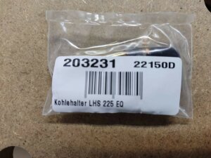 Щётки угольные LHS 225 Festool  (203231) 