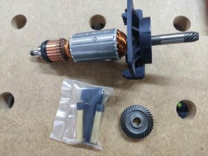 Якорь+щетки для Festool LHS 225 (204908)