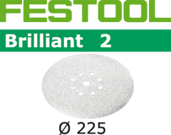 Шлифовальные круги Festool Brilliant 2 STF D225/8 P60 BR2/25 495928