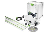 Festool TS 75 EBQ-Plus-FS погружная пила (561512) с шиной направляющей Festool TS 75 EBQ-Plus-FS погружная пила (561512) с шиной направляющей
