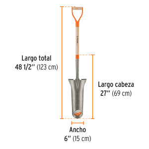 Лопата дренажная Truper (17251)