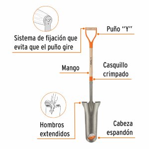 Лопата дренажная Truper (17251)