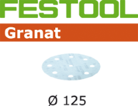 Шлифовальные круги Festool Granat STF D125/8 P1200 GR/50 497181