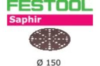Шлифовальные круги Festool STF-D150/48 P50 SA/25 575196 Шлифовальные круги Festool Saphir STF-D150/48 P50 SA/25 575196