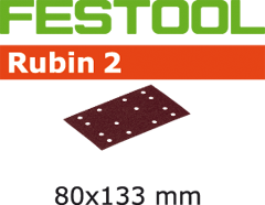 Шлифовальные листы Festool Rubin 2 STF 80X133 P100 RU2/50 499049