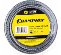 Корд триммерный Platin Saw (3.5 мм; 35 м; зубчатый) CHAMPION (C7072) Корд триммерный Platin Saw (3.5 мм; 35 м; зубчатый) CHAMPION (C7072)