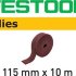 Шлифовальный материал Festool StickFix в рулоне 115x10m MD 100 VL 201116