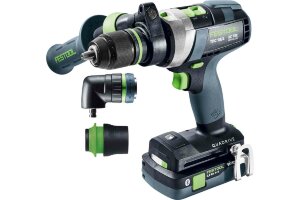 Аккумуляторная ударная дрель-шуруповёрт Festool QUADRIVE TPC 18/4 5,0/4,0 I-Set  (577621)
