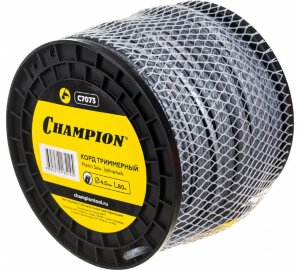 Корд триммерный Platin Saw (4.0 мм; 80 м; зубчатый) CHAMPION (C7073)