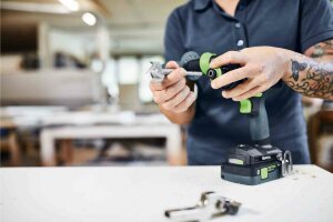 Аккумуляторная дрель-шуруповёрт Festool QUADRIVE TDC 18/4 I-Basic (575601)